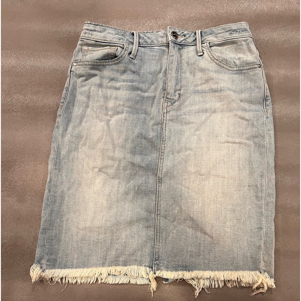 Sam Edelman The Riley Denim Skirt. Size 28 - Picture 3 of 14
